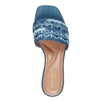 Rosario eFlex Slip-on Square Toe Dress Sandals