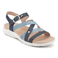 Wayan Round Toe Casual Strappy Flat Sandals