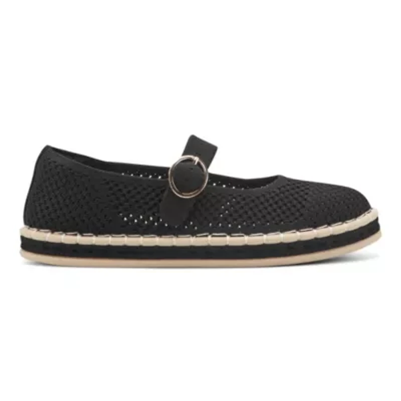 Francene Round Toe Casual Mary Jane Flats