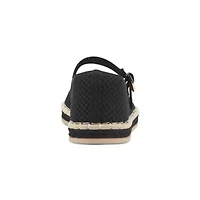 Francene Round Toe Casual Mary Jane Flats