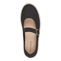 Francene Round Toe Casual Mary Jane Flats