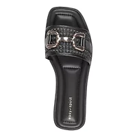 Vana Square Toe Slip-on Casual Sandals