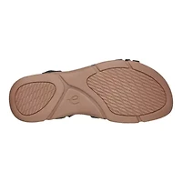 Mandie Round Toe Casual Strappy Flat Sandals