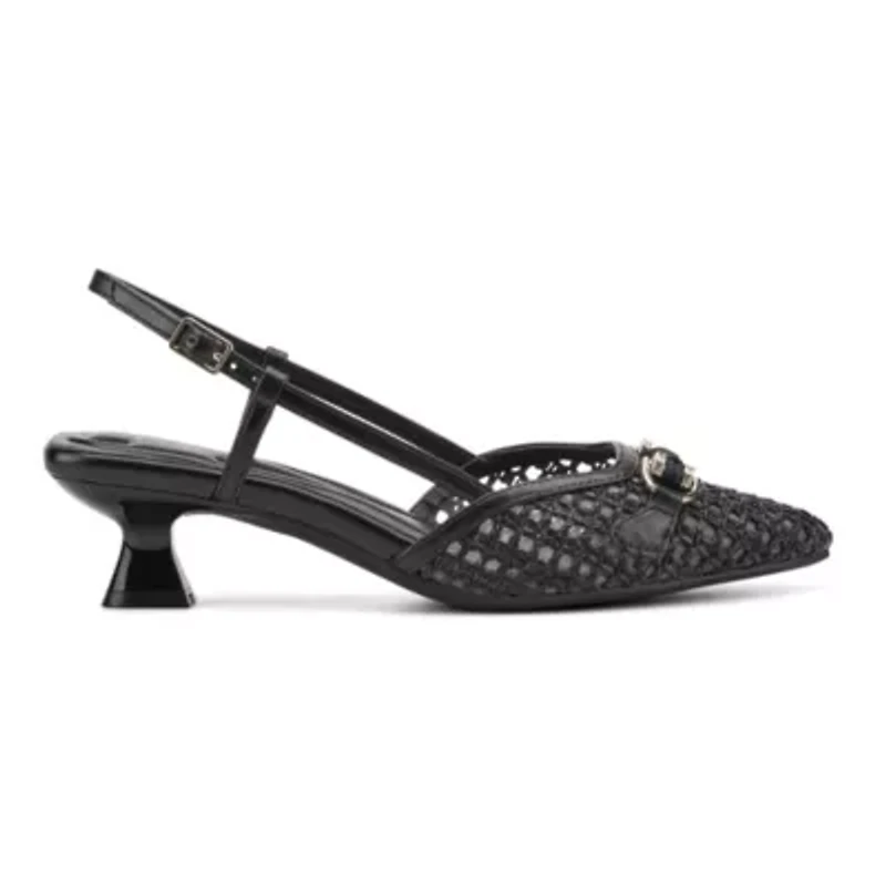 Hetty eFlex Pointy Toe Kitten Heel Dress Pumps