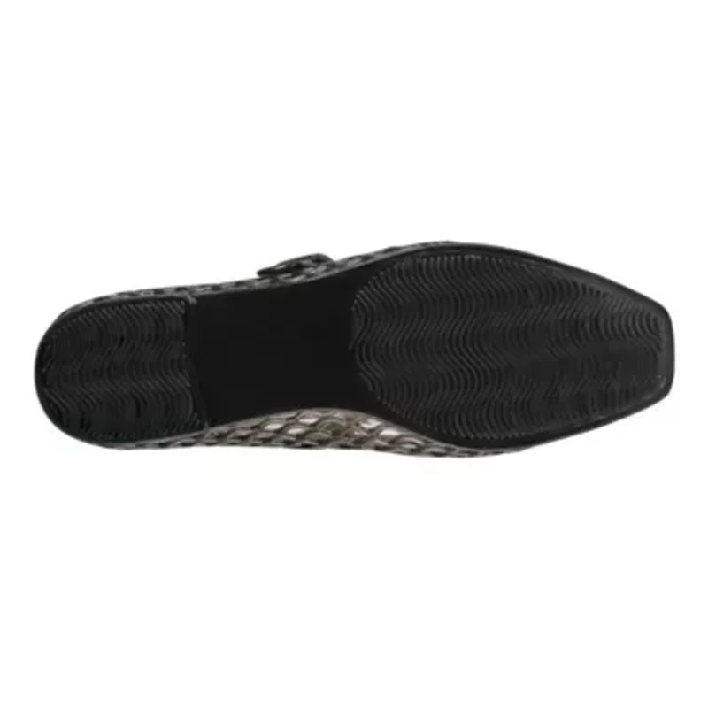 Zahara Square Toe Casual Mary Jane Jelly Flats