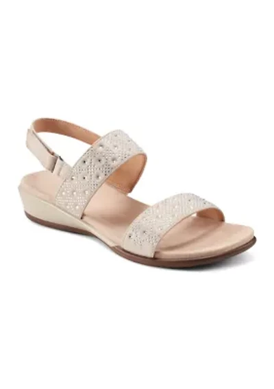 Haisley Open Toe Casual Flat Sandals