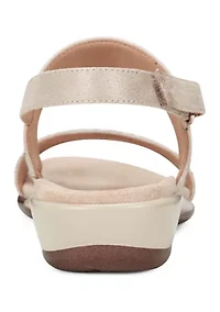 Haisley Open Toe Casual Flat Sandals
