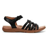Marlene Open Toe Flat Strappy Sandals