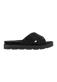 Stacy Casual Slip On Round Toe Sandals
