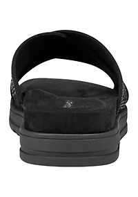Stacy Casual Slip On Round Toe Sandals