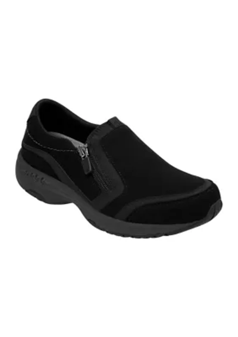 Thallow Side Zip Casual Slip-On Sneakers