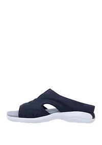 Traciee Round Toe Casual Flat Sandals