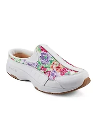 Travel Time Round Toe Casual Slip-on Mule Sneakers