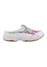 Travel Time Round Toe Casual Slip-on Mule Sneakers