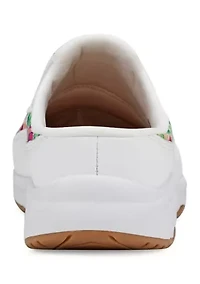 Travel Time Round Toe Casual Slip-on Mule Sneakers