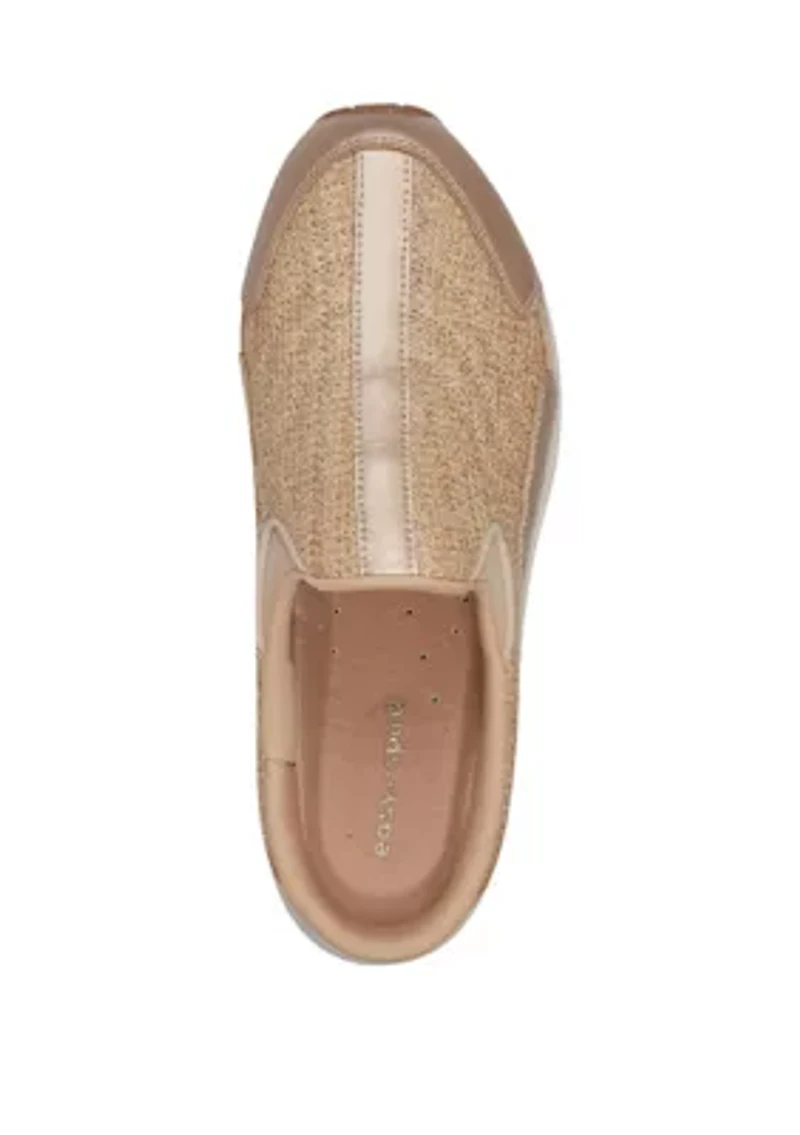 Traveltime Round Toe Casual Slip-on Mules