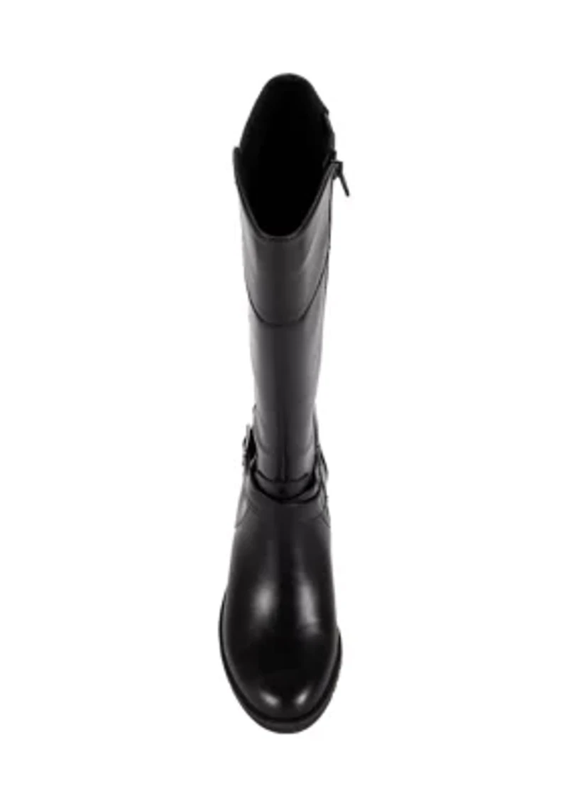 Hayes Wide Calf Riding Boots