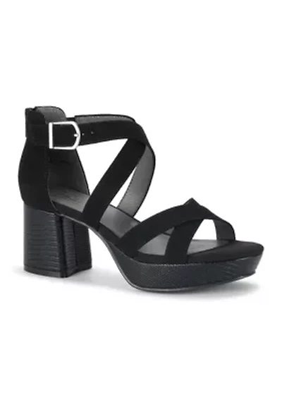 Jeannie Block Heel Sandals