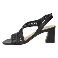 Rowan Square Toe Block Heel Sandals