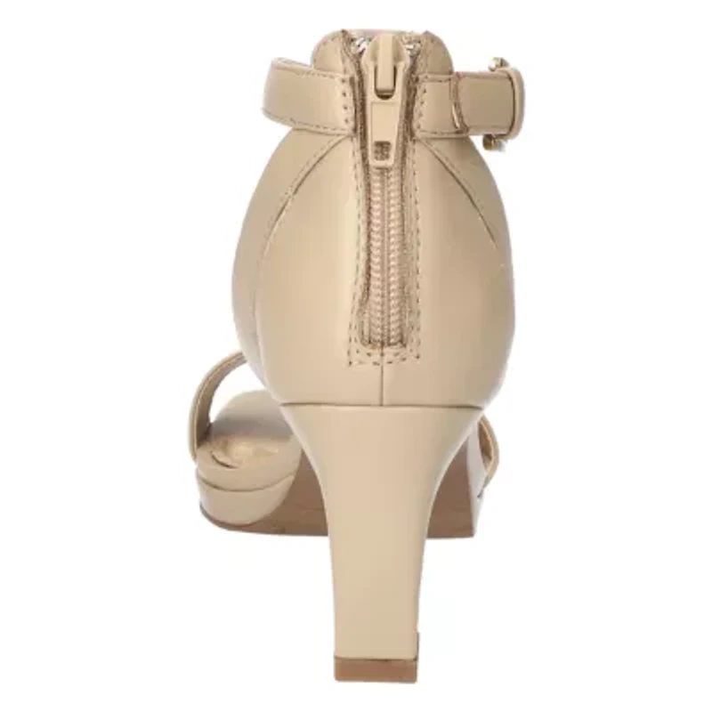 Ro Square Toe Heeled Sandals