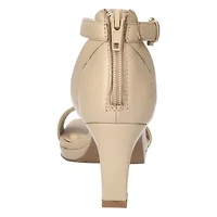 Ro Square Toe Heeled Sandals