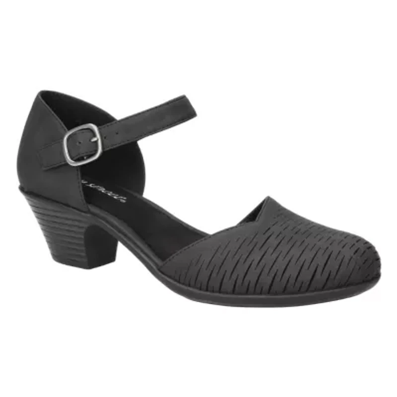 Justina Block Heel Sandals