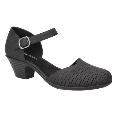 Justina Block Heel Sandals