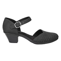 Justina Block Heel Sandals