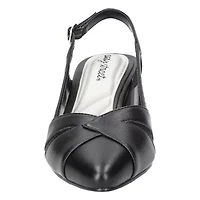 Avena Block Heel Slingback Pumps