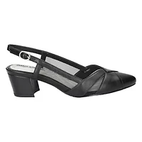 Avena Block Heel Slingback Pumps