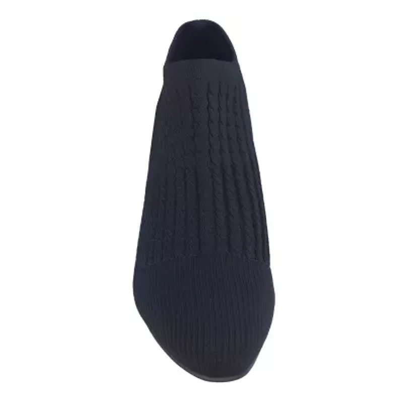 Nancia Stretch Knit Ankle Bootie with Memory Foam