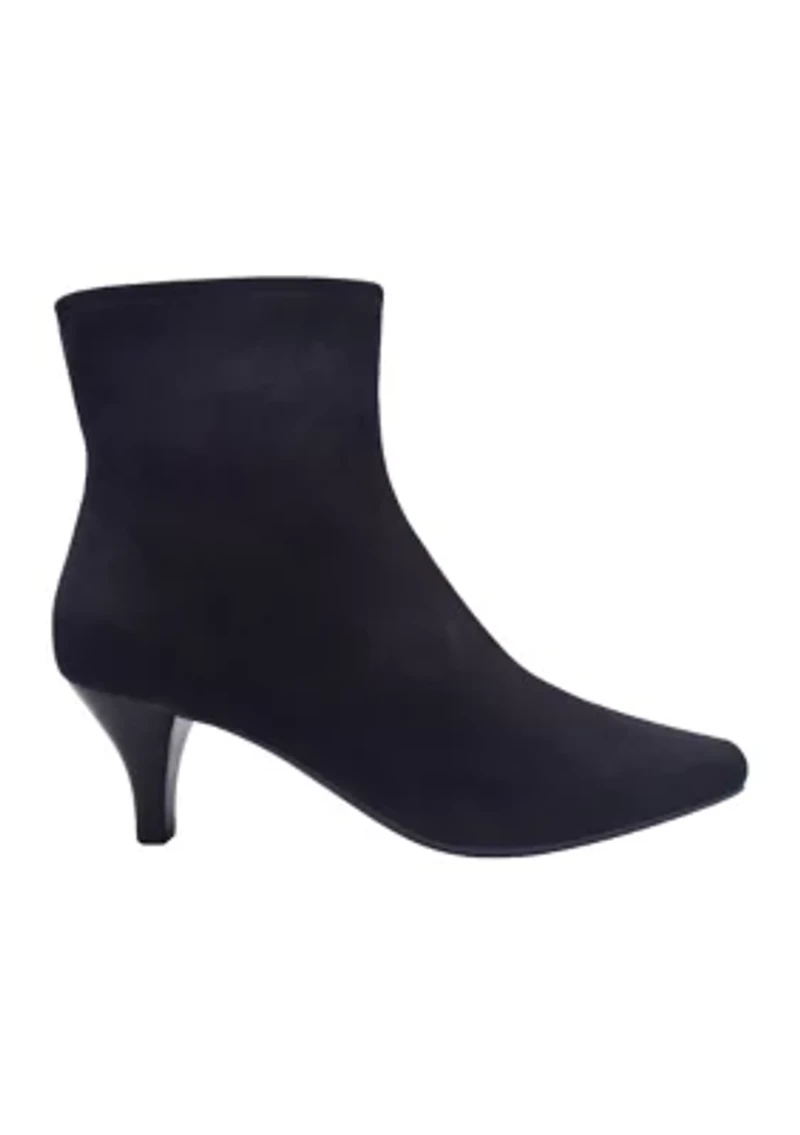 Naja Stretch Ankle Bootie with Memory Foam