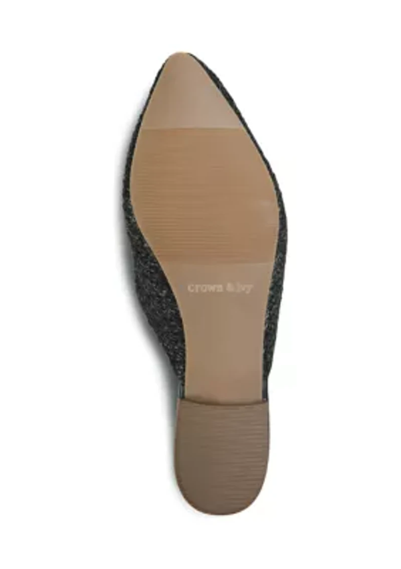 Sereena Woven Slide Mules