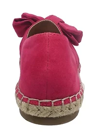 Women's Fiona Bow Espadrille Flats
