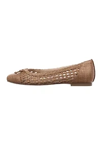 Kayla Woven Ballet Flats