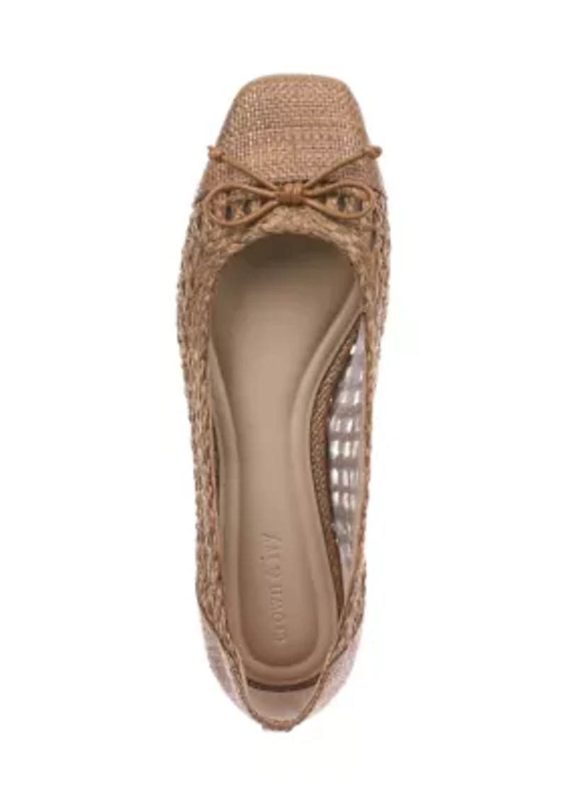Kayla Woven Ballet Flats