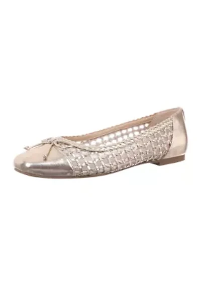 Kayla Woven Ballet Flats