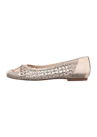 Kayla Woven Ballet Flats