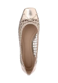 Kayla Woven Ballet Flats