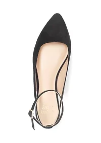 Eleanor Pearl Heel Sling Backs