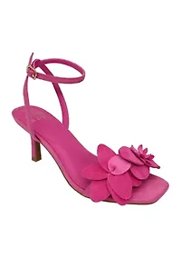 Larissa Flower Heeled Sandals