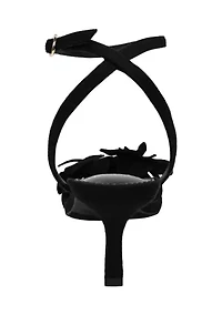 Larissa Flower Heeled Sandals