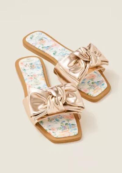 Sewing Down South x Crown & Ivy™ Seaside Bow Sandals