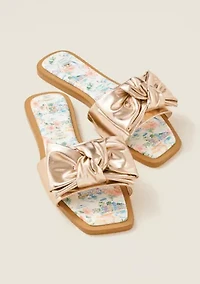 Sewing Down South x Crown & Ivy™ Seaside Bow Sandals