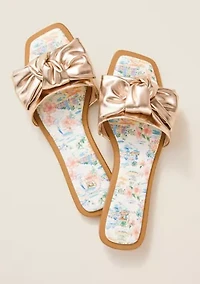 Sewing Down South x Crown & Ivy™ Seaside Bow Sandals