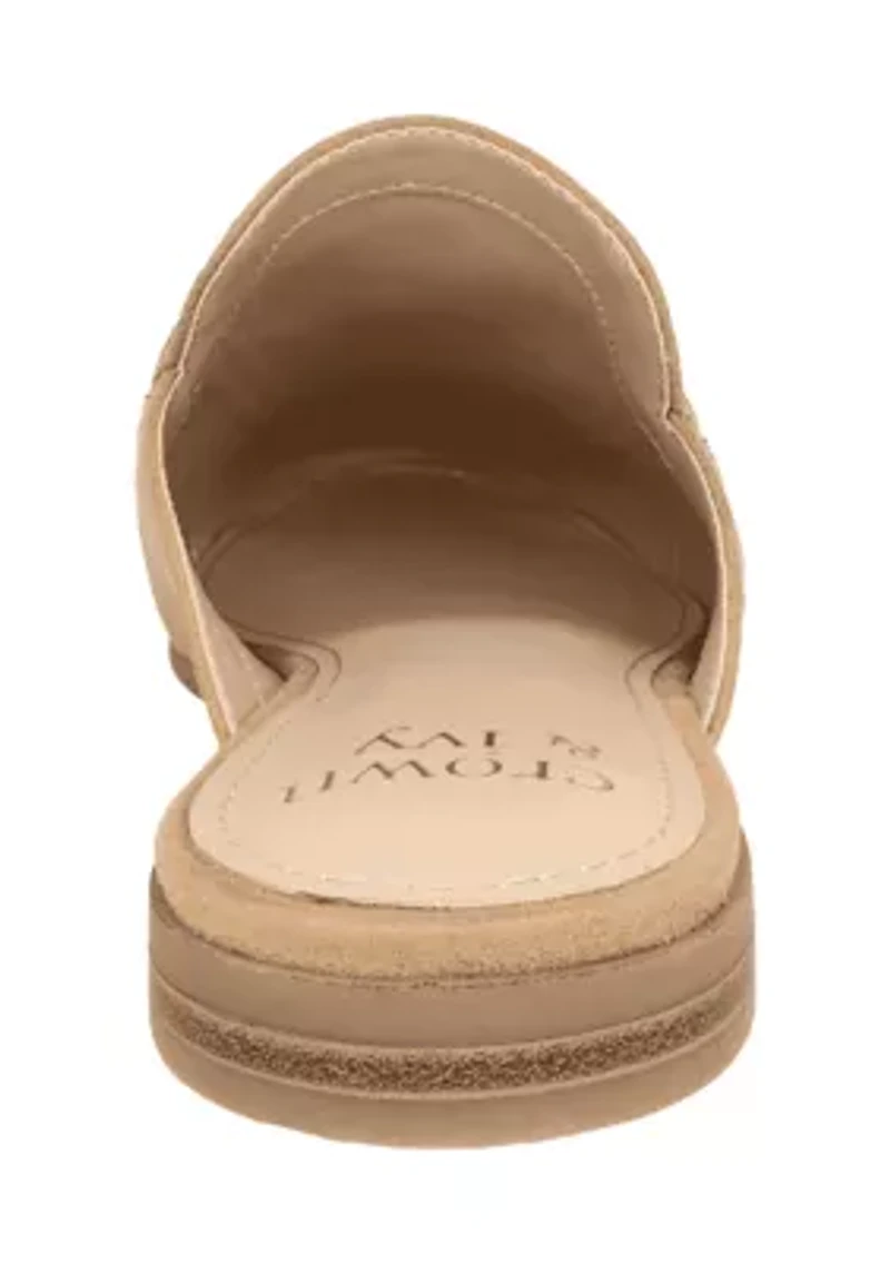 Cassy Chain Loafer Mules