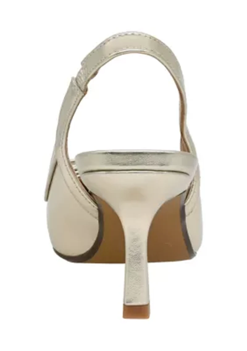 Remi Kitten Heel Slingback Heels