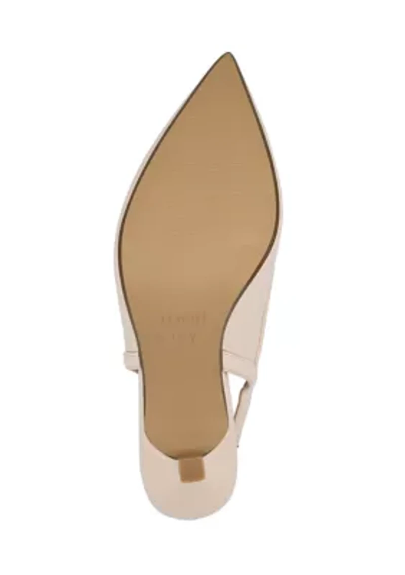 Remi Kitten Heel Slingback Heels
