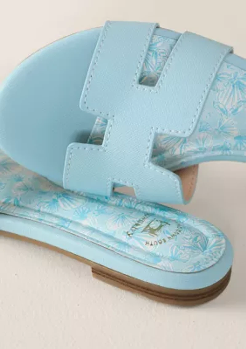 Sewing Down South x Crown & Ivy™ Raven H Band Sandals