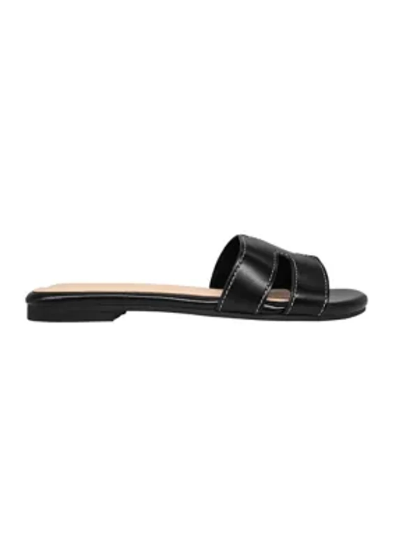 Raven Banded Sandals - Wide Width